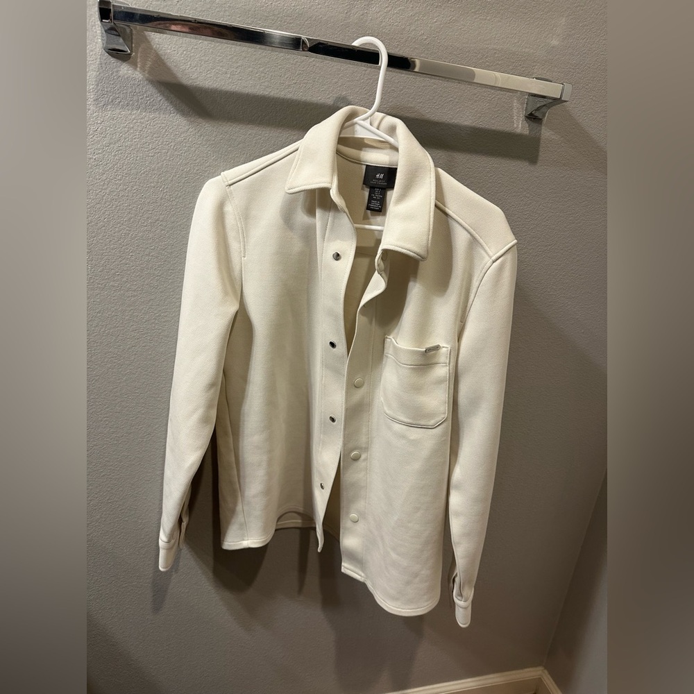 H&M Jacket (White) - Size S